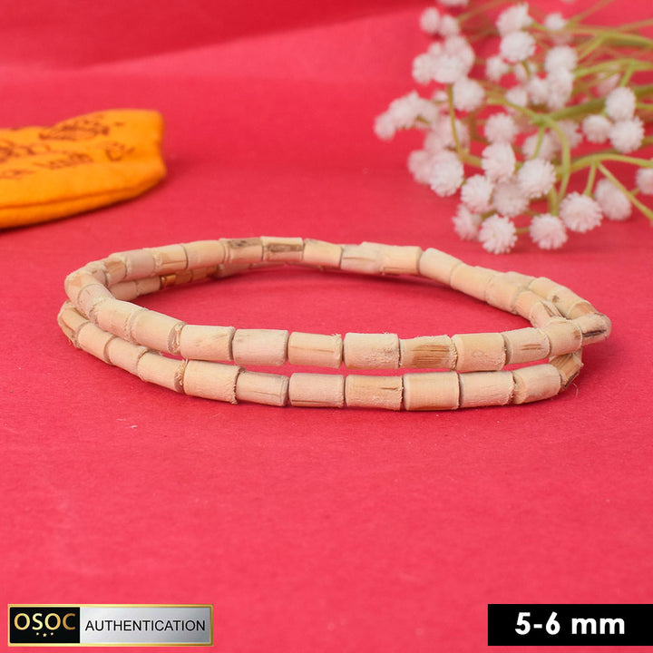 100% Original Certified 5-6mm Tulsi Kanthi Mala for devotion, protection and spiritual growth. India’s Largest Pooja Accessories Brand - www.satvikworld.com