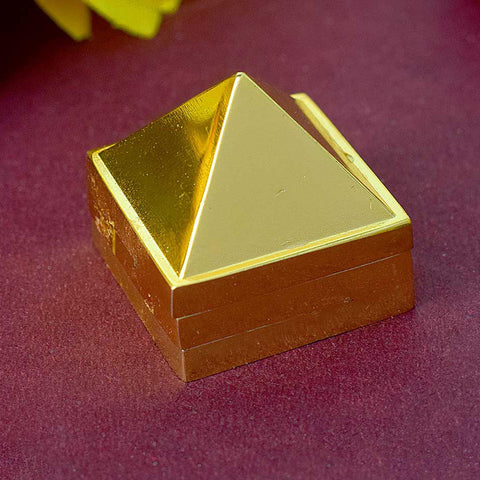 Brass Vastu Pyramid (Vastu Devta Yantra) featuring 45 deity zones, designed to balance energy flow, correct Vastu dosh, and bring prosperity and peace to any space.
India’s Largest Pooja Accessories Brand - www.satvikworld.com