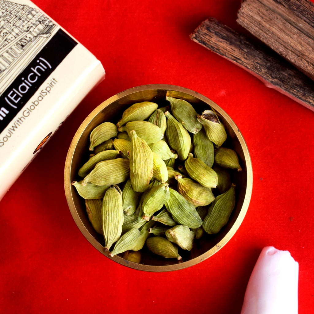 Cardamom (Elaichi)-10 Gm Puja Store Online Pooja Items Online Puja Samagri Pooja Store near me www.satvikstore.inBuy cardamom Online | Pure Cardamom | Cardamom (Elaichi)-10 Gm Puja Store Online Pooja Items Online Puja Samagri Pooja Store near me www.satvikworld.com