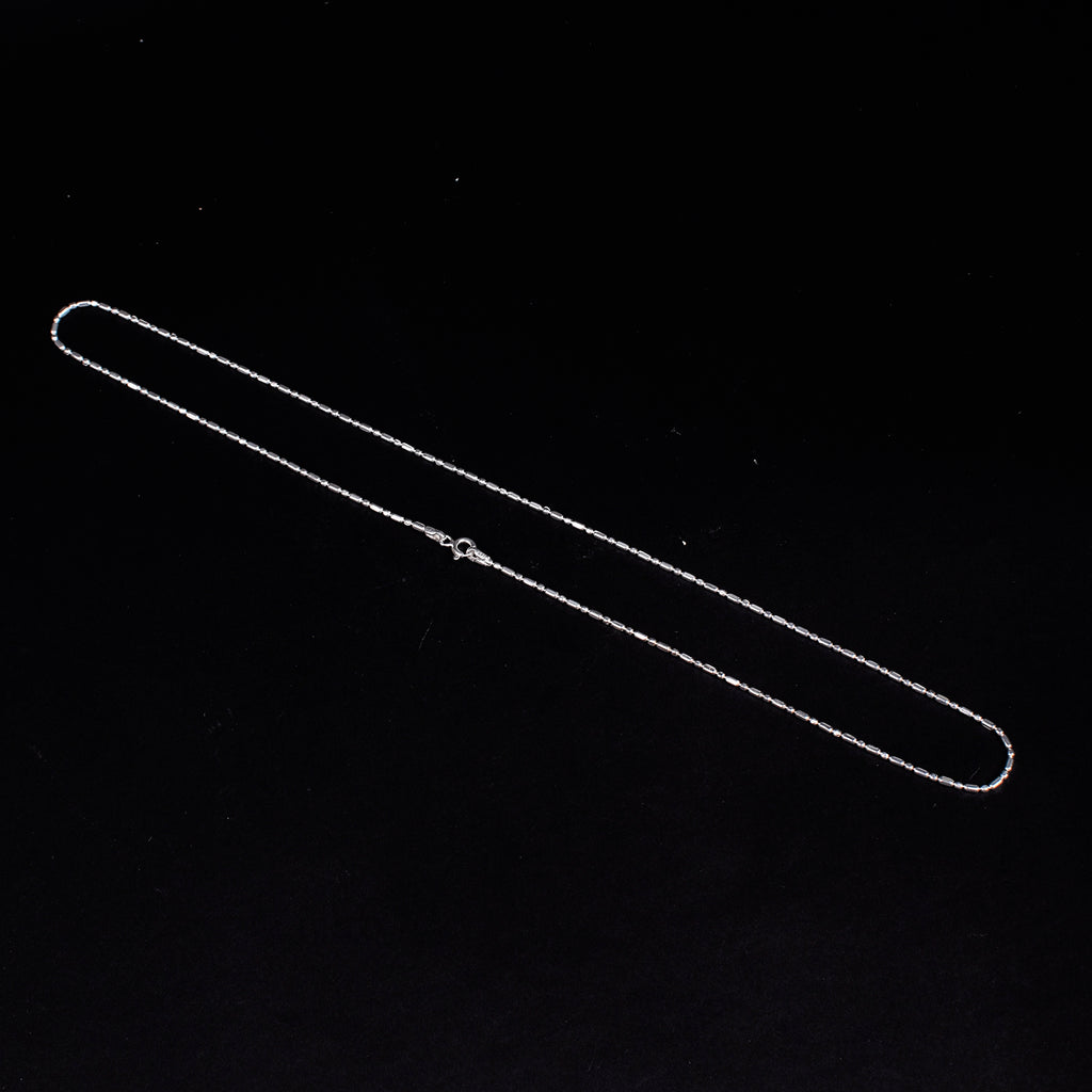 925 Pure Silver Rollo or Figaro Chain for Men and Women – Elegant Sterling Silver. India’s Largest Pooja Accessories Brand - www.satvikworld.com