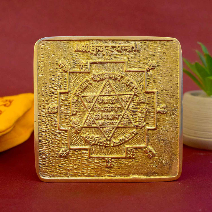 Asht Dhatu Kuber Yantra for Wealth, Prosperity & Financial Success – Satvikstore.in India’s Largest Pooja Accessories Brand - www.satvikworld.com