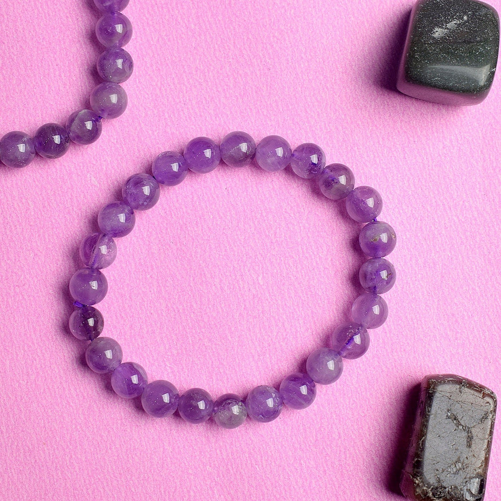 Authentic Pyrite Crystal Square Beads Bracelet for Reiki Healing with 8MM Stones for Prosperity and Energy Balance. India’s Largest Pooja Accessories Brand – www.satvikworld.com