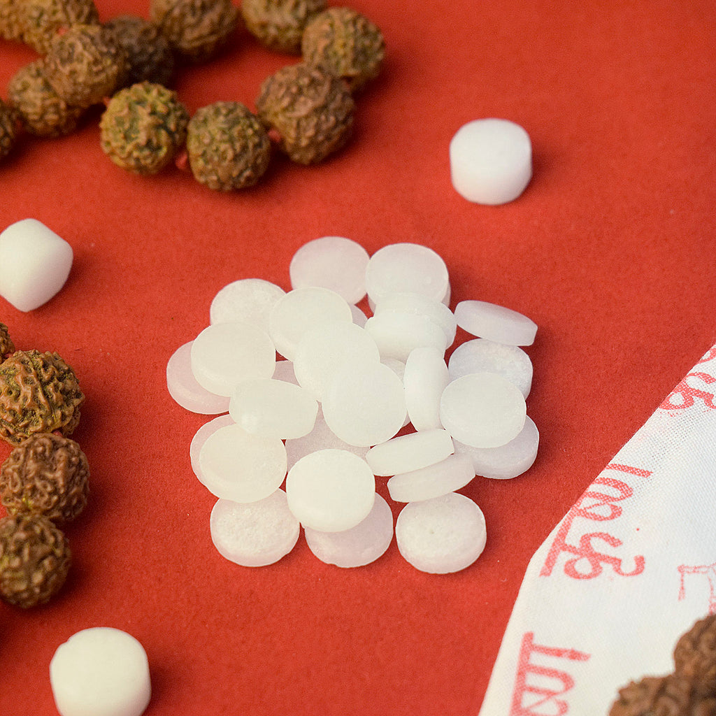 Pure & Premium Camphor (50 Grams) Puja Store Online Pooja Items Online Puja Samagri Pooja Store near me www.satvikstore.com