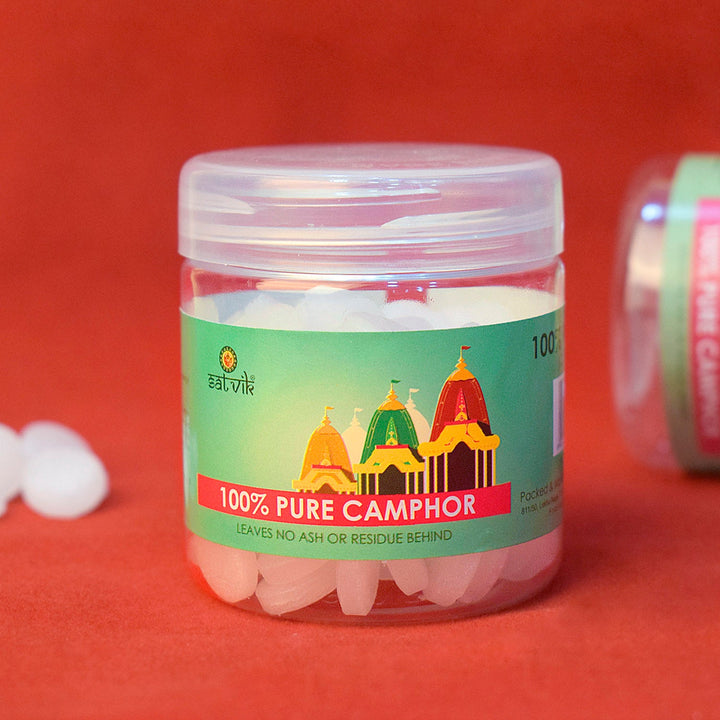 Pure & Premium Camphor (50 Grams) Puja Store Online Pooja Items Online Puja Samagri Pooja Store near me www.satvikstore.com