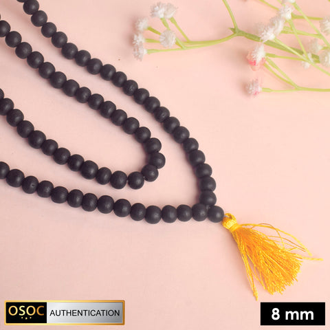 Govt. Certified 100% Original Karungali Mala with 108+1 Sacred Ebony Wood Beads. India’s Largest Pooja Accessories Brand - www.satvikworld.com