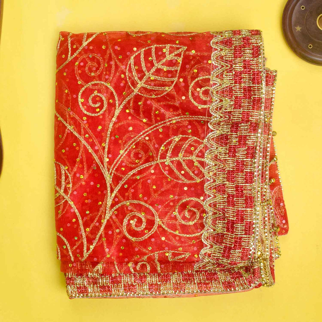 Handcrafted Hindu Prayer Scarf USA Edition (84x41 Inch) – India’s Largest Pooja Accessories Brand – www.satvikworld.com