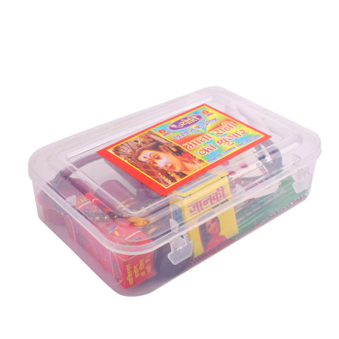 Elegant Mata Shringar Set of 11 Pieces in Box for Puja Decoration – India’s Largest Pooja Accessories Brand – www.satvikworld.com