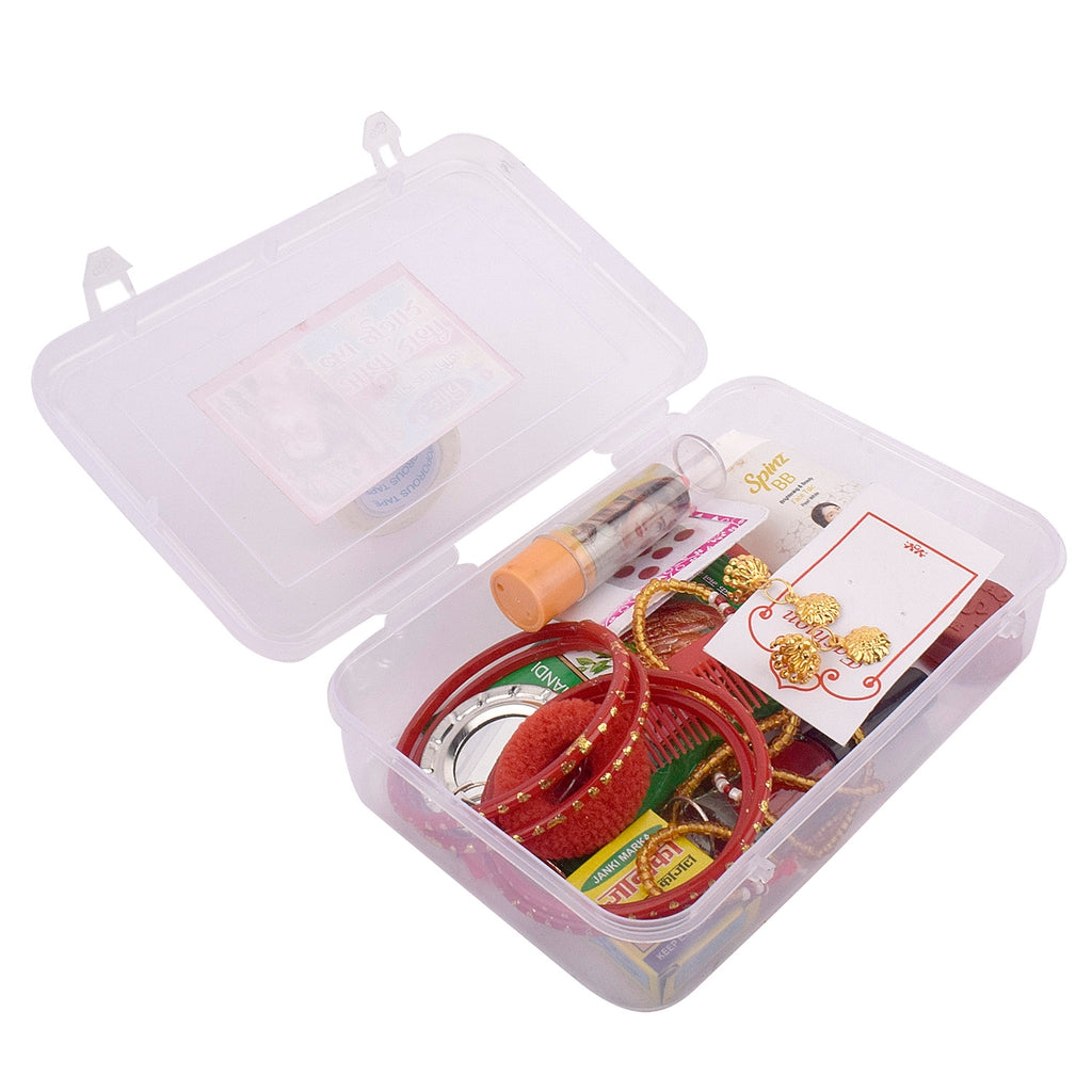 Elegant Mata Shringar Set of 16 Pieces in Box for Puja Decoration – India’s Largest Pooja Accessories Brand – www.satvikworld.com