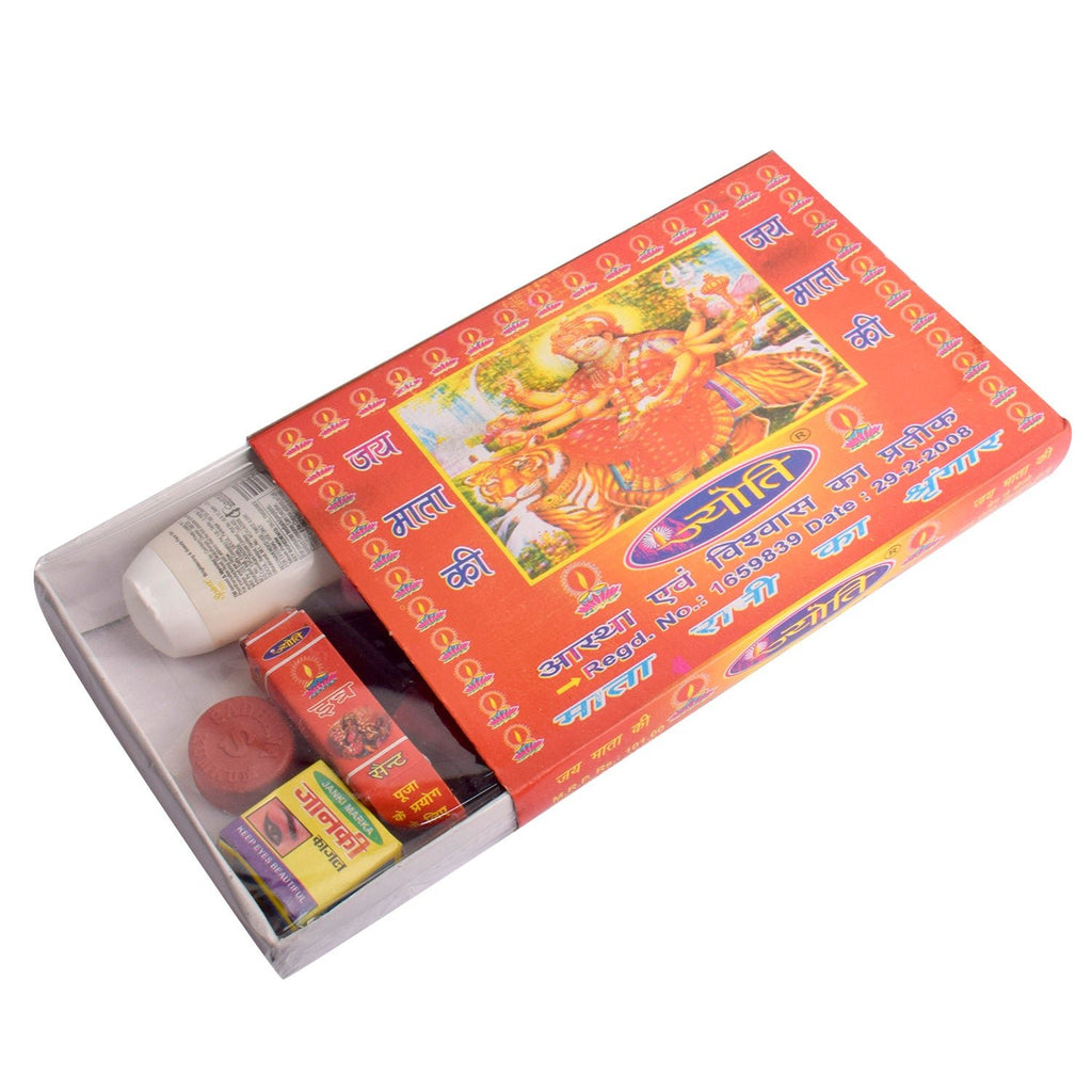 Elegant Mata Shringar Set of 16 Pieces for Puja Decoration – India’s Largest Pooja Accessories Brand – www.satvikworld.com