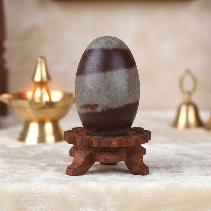 Narmadeshwar Shivling for Worship – Natural Shiva Lingam from Narmada River – India’s Largest Pooja Accessories Brand – www.satvikworld.com
