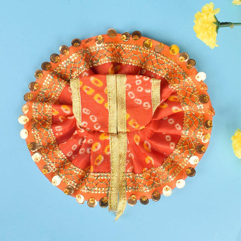 Royal Laddu Gopal dress designs in sizes 0 to 2, showcasing exquisite craftsmanship and vibrant royal colors for decorating Krishna idols during festivals and religious ceremonies. India’s Largest Pooja Accessories Brand – www.satvikworld.com