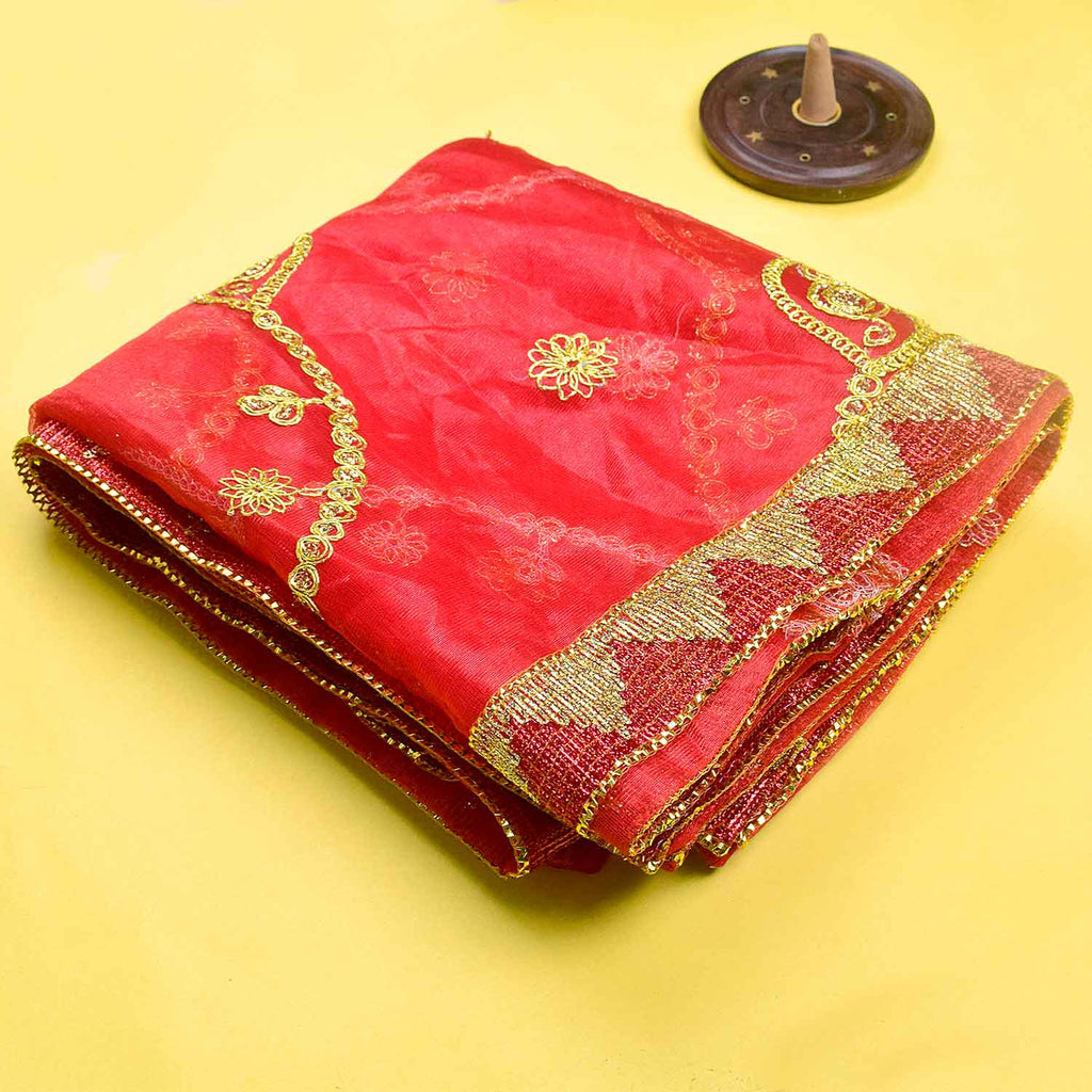 Sacred Hindu Prayer Scarf USA Edition (84x41 Inch) – India’s Largest Pooja Accessories Brand – www.satvikworld.com