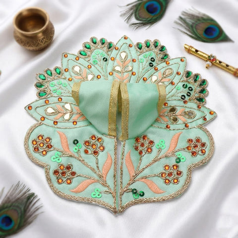 Traditional Zari Work laqddu gopal dress | India’s Largest Pooja Accessories Brand – www.satvikworld.com
