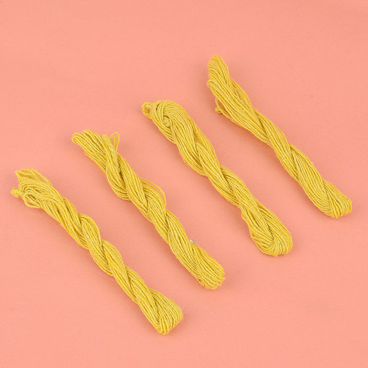 Yellow Cotton Janeu Thread (Yagnopaveeth Janeu) Puja Store Online Pooja Items Online Puja Samagri Pooja Store near me www.satvikworld.com