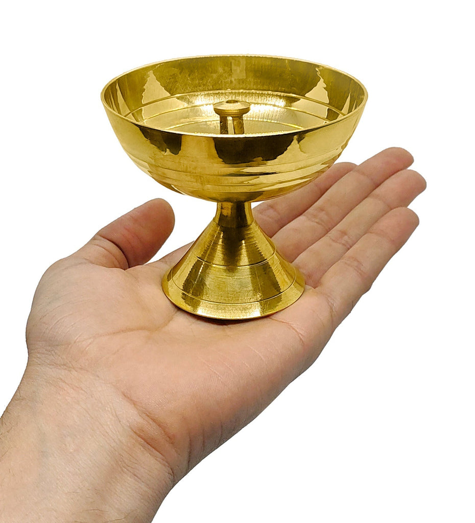 Brass Payali Diya | Puja Store Online | Pooja Items Online in USA | Puja Samagri | Pooja Store near me - www.satvikworld.com