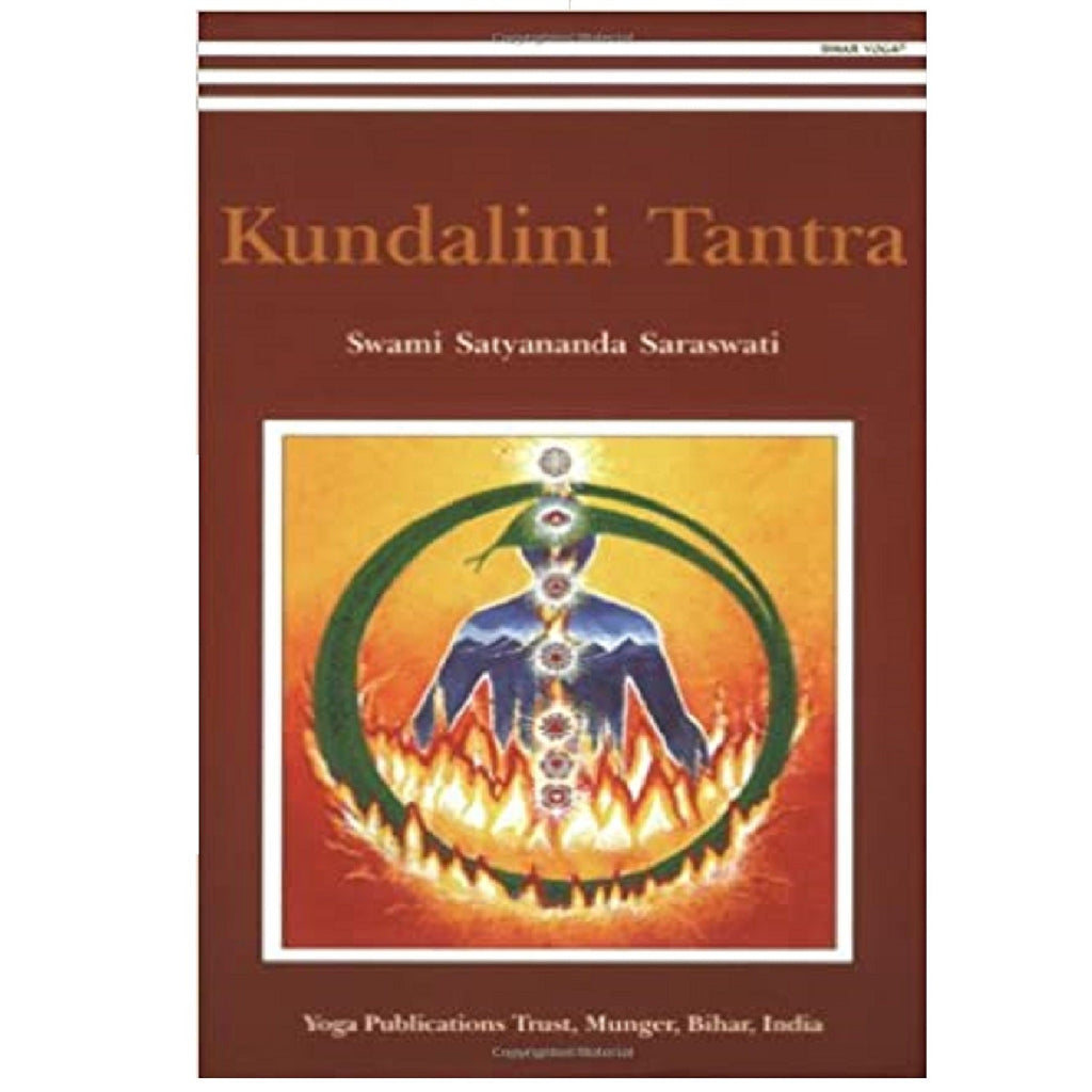 Kundalini Tantra Book on Yoga Chakra Healing, a comprehensive guide to understanding and awakening the powerful energy of Kundalini, with insights on chakra healing, spiritual practices, and the path to self-realization through Tantra and yoga. India’s Largest Pooja Accessories Brand – www.satvikworld.com