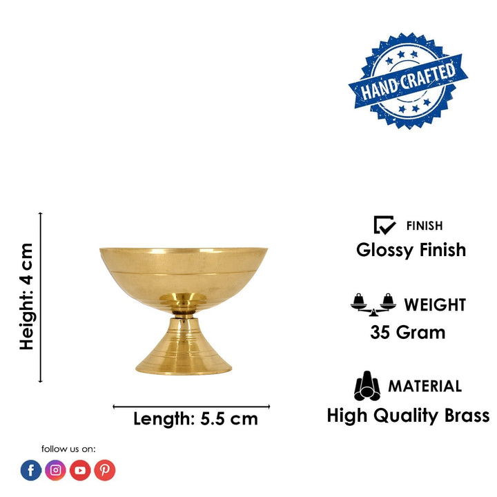 Brass Payali Diya | Puja Store Online | Pooja Items Online in USA | Puja Samagri | Pooja Store near me - www.satvikworld.com