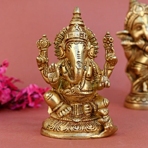 Brass Ganesh Statue