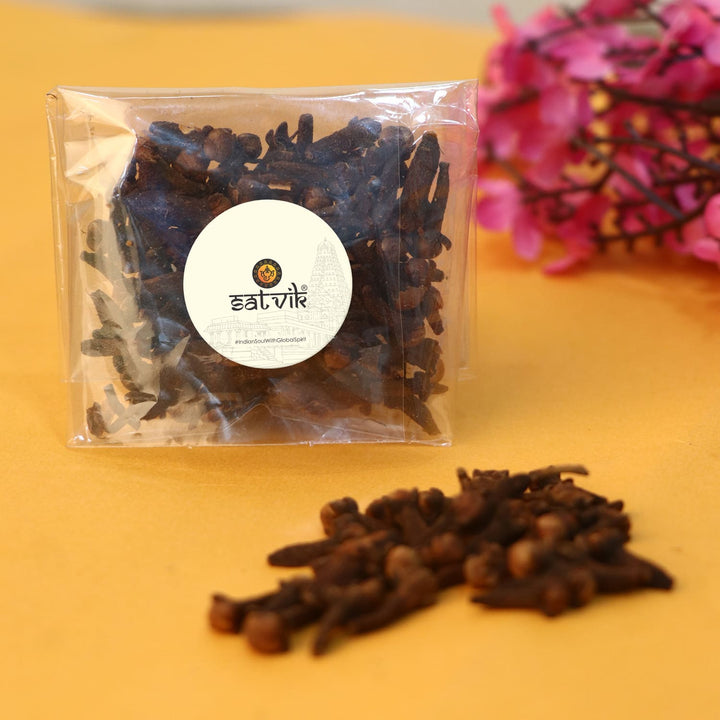 Clove (Laung)-10gm | Puja Store Online | Pooja Items Online in USA | Puja Samagri | Pooja Store near me - www.satvikworld.com